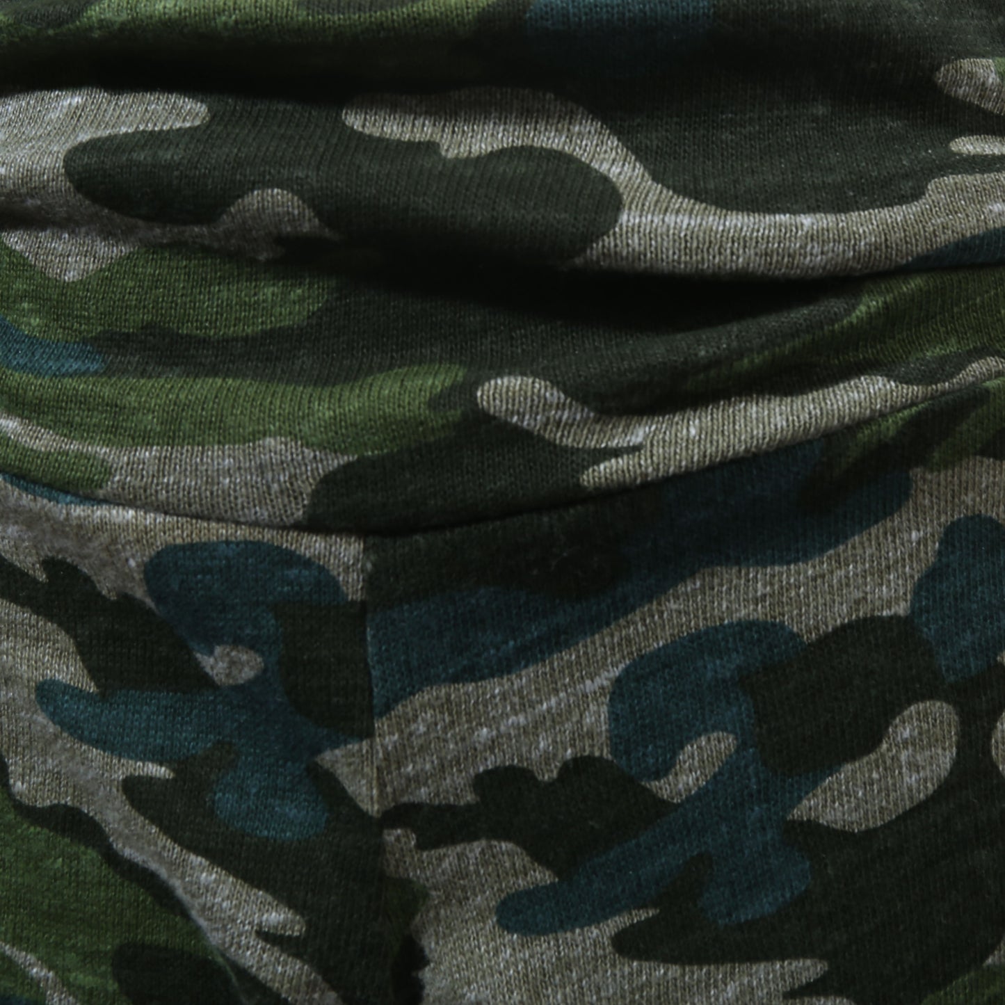 Camo Foldover Shorts