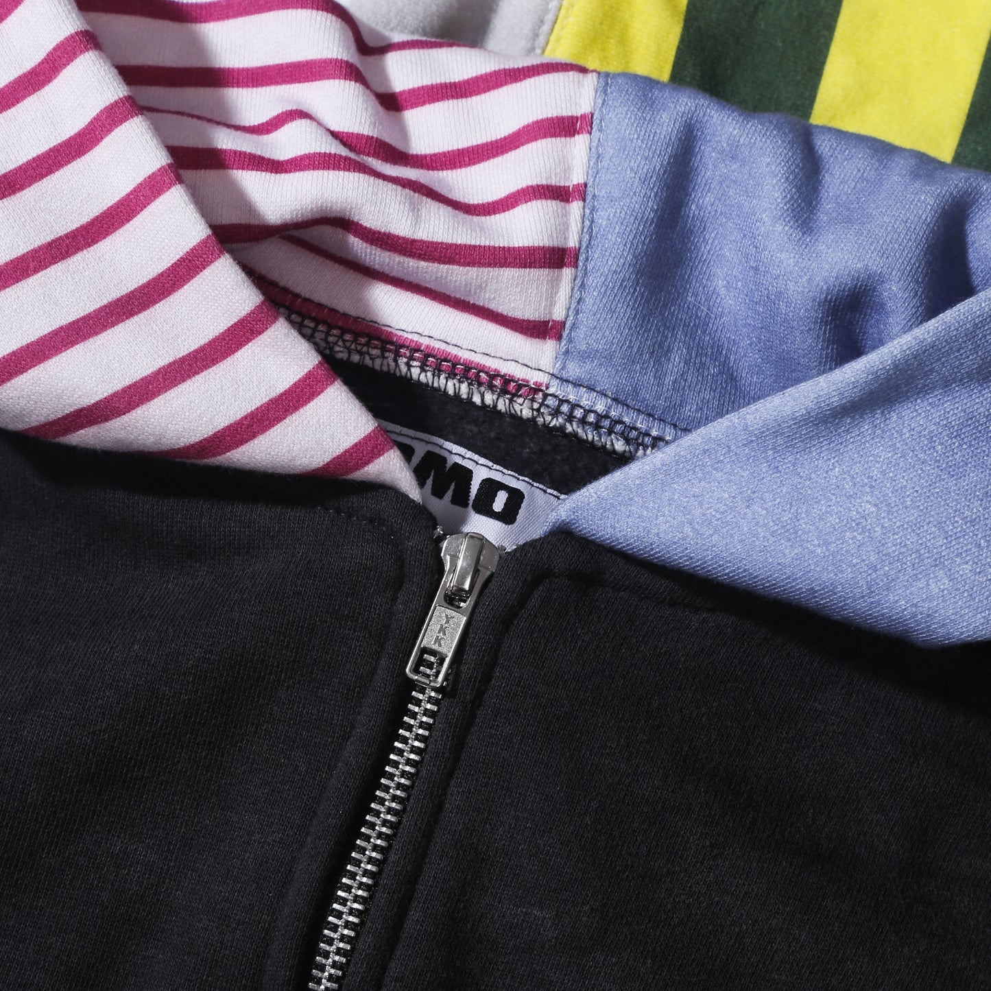 Stripes Washed Hoodie