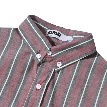 Washed Stripes Long Sleeve Shirt