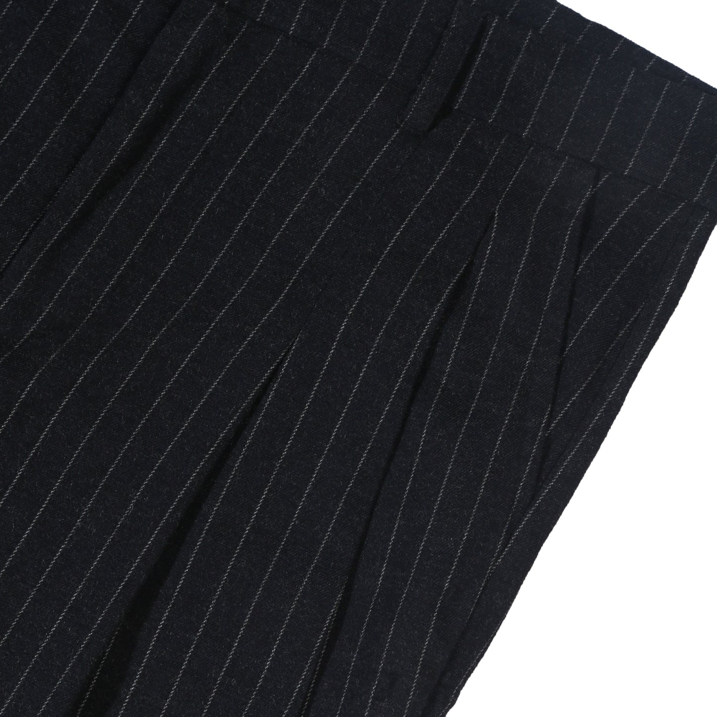 Pinstripe Wool Pants
