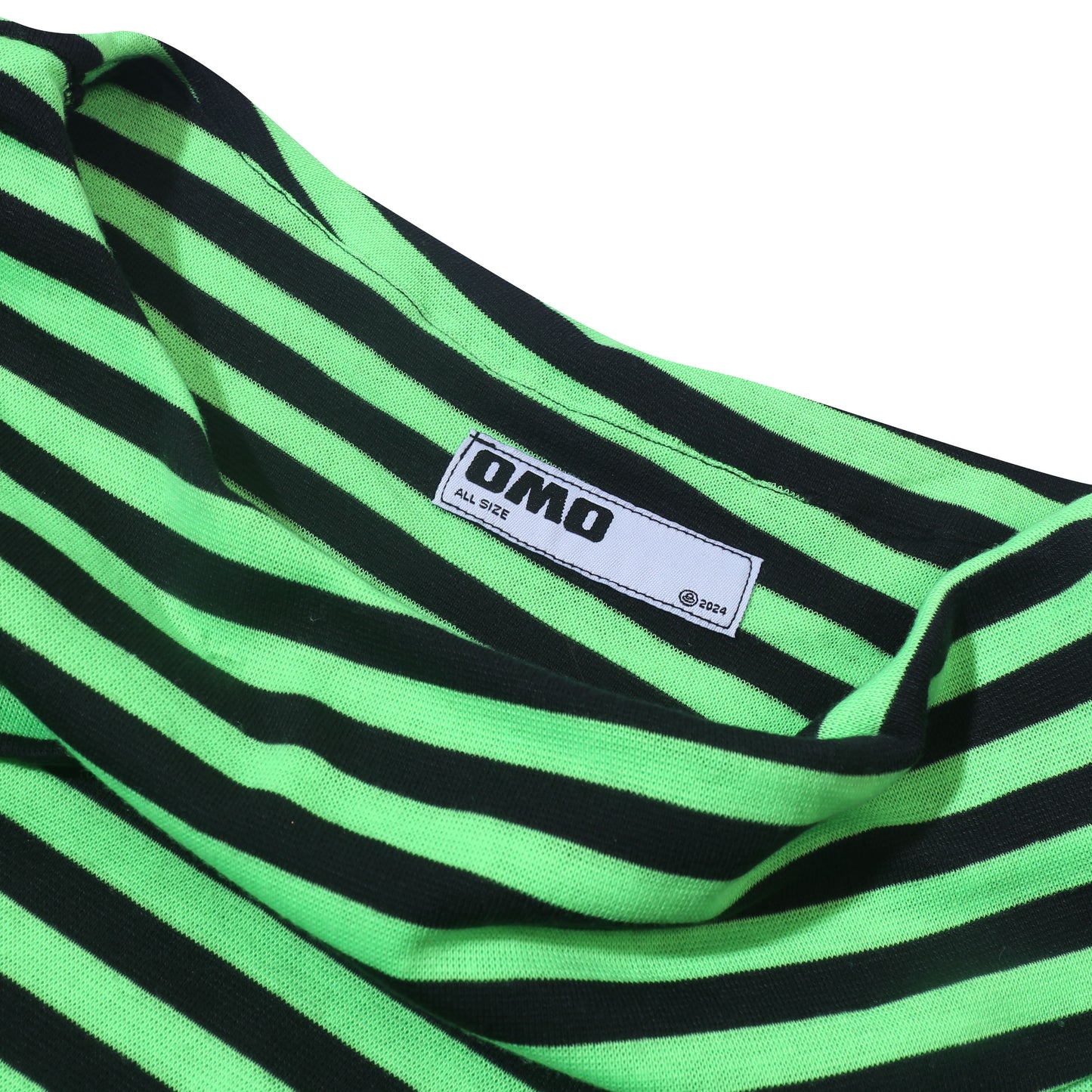 Stripes Boat Neck Top in Buttercup