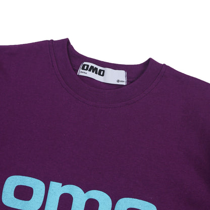 OMO Logo Baby T-Shirt in Purple