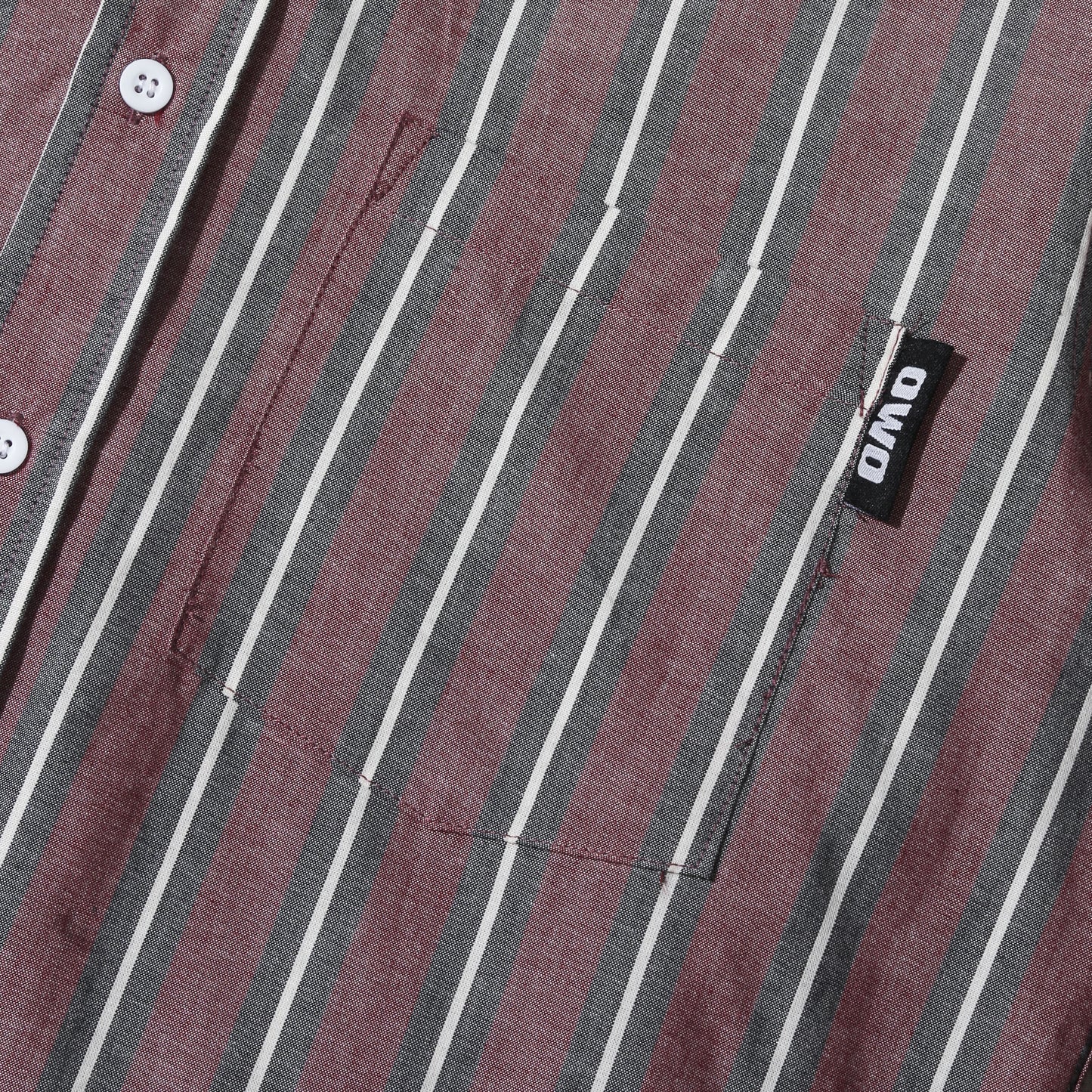 Washed Stripes Long Sleeve Shirt