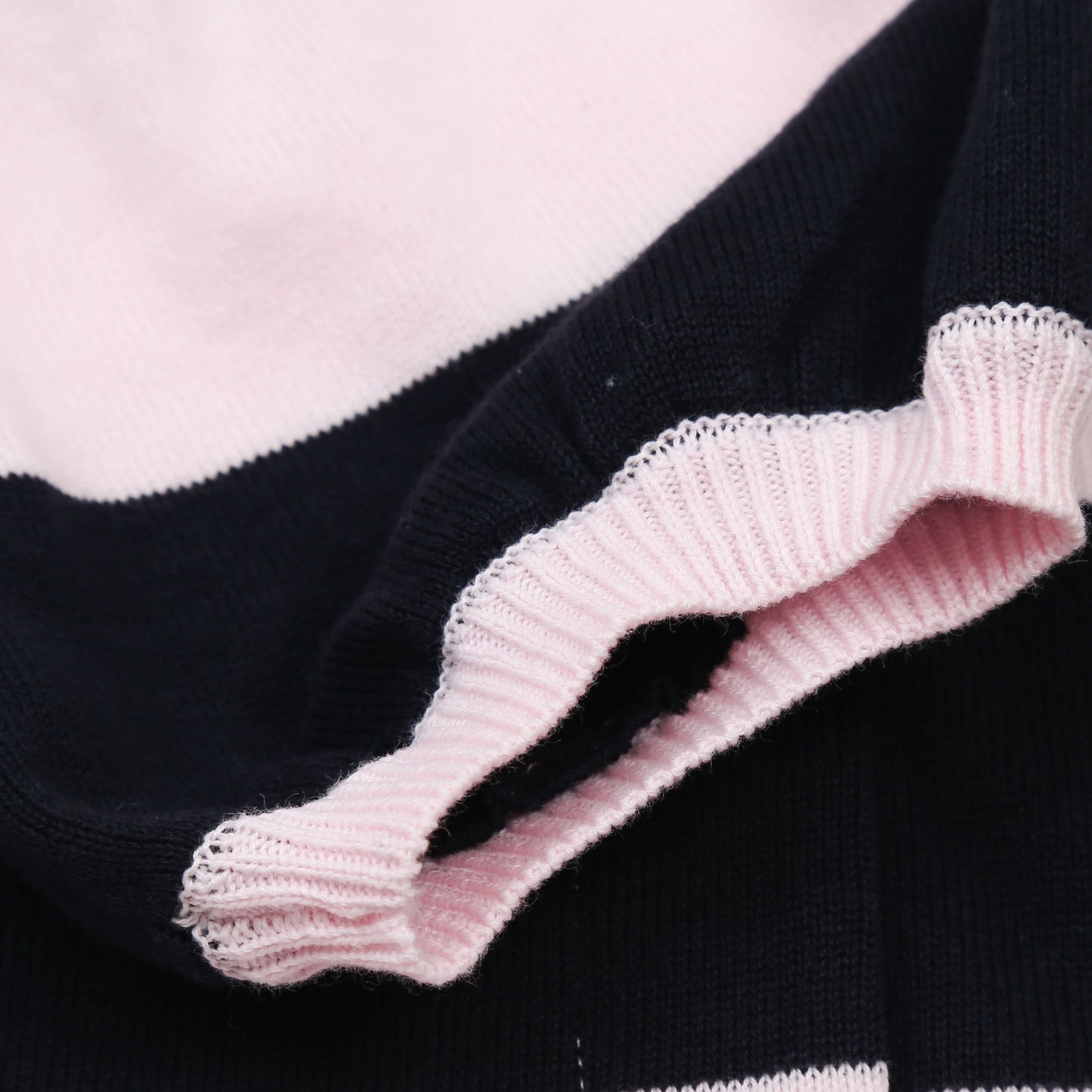 Polo Knit Puff Sleeve