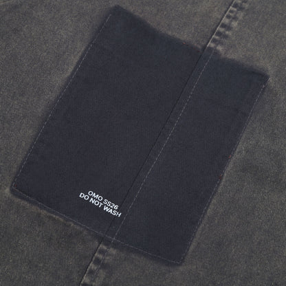 Washed Chore Jacket in Grey