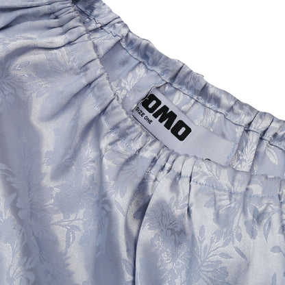 Petticoat Skirt in Silver/Blue