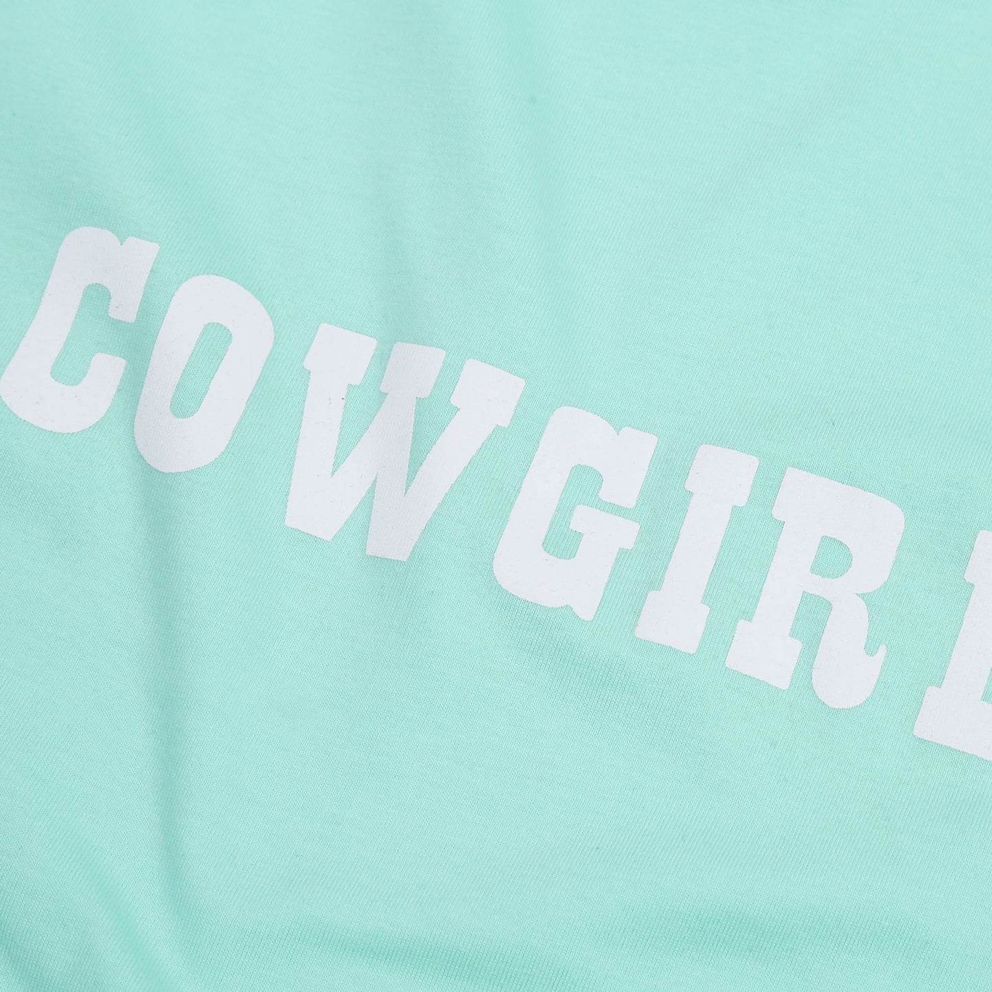 Cowgirl Baby T-Shirt in Mint
