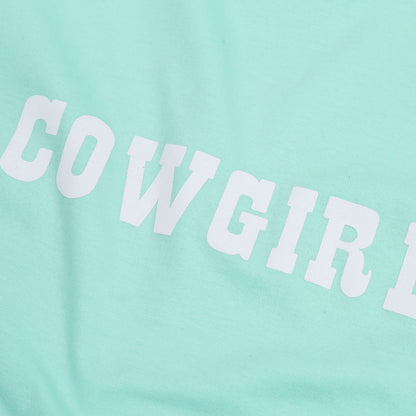Cowgirl Baby T-Shirt in Mint