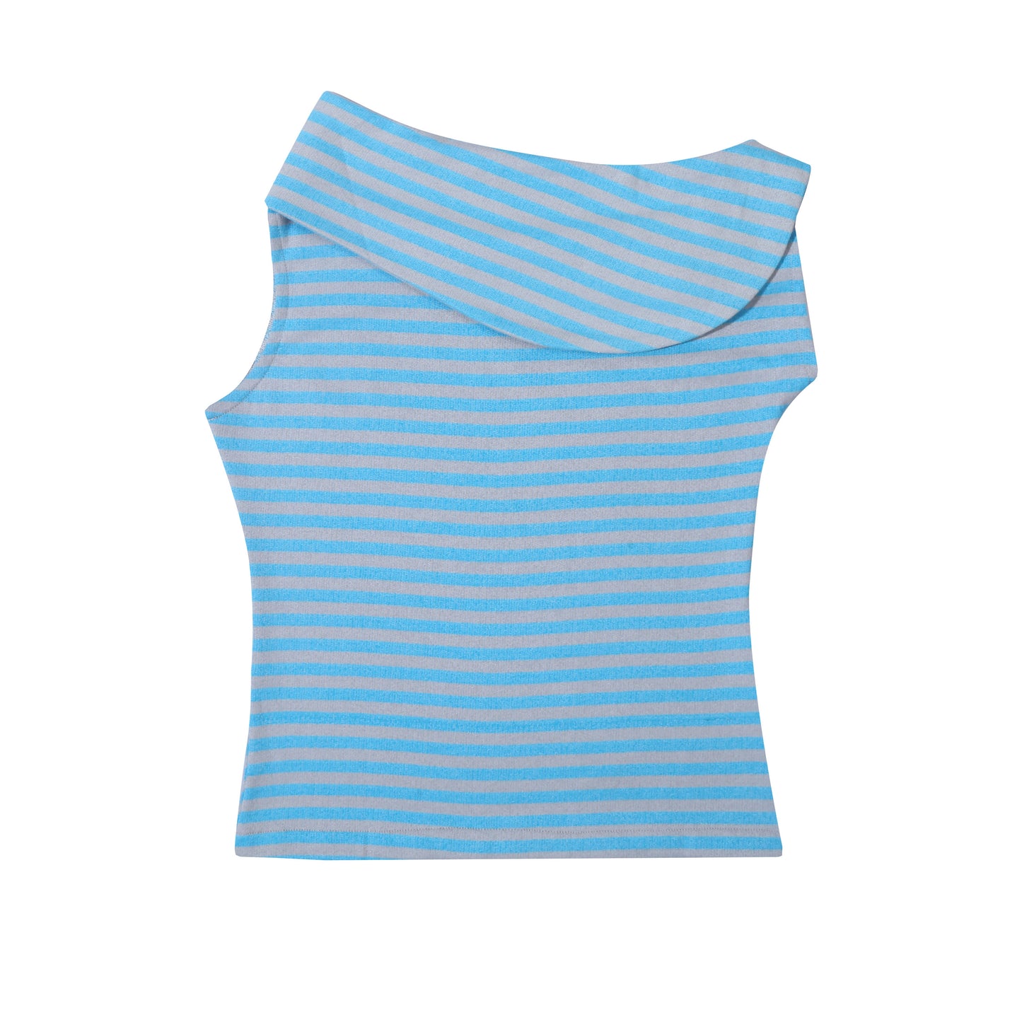 Stripes Boat Neck Top in Bubble