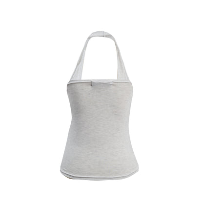 Bandeau Twist Top in Grey