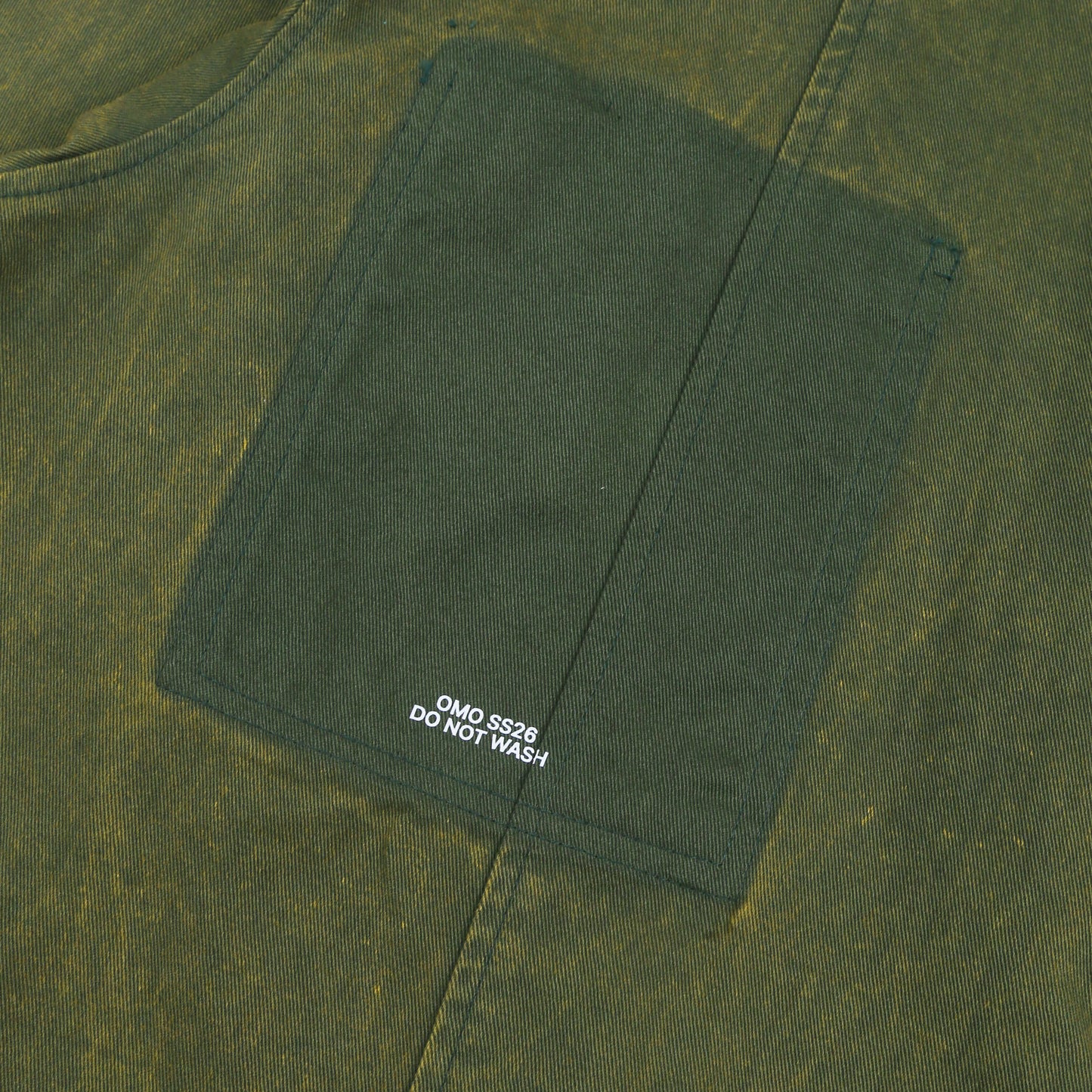 Washed Chore Jacket in Green