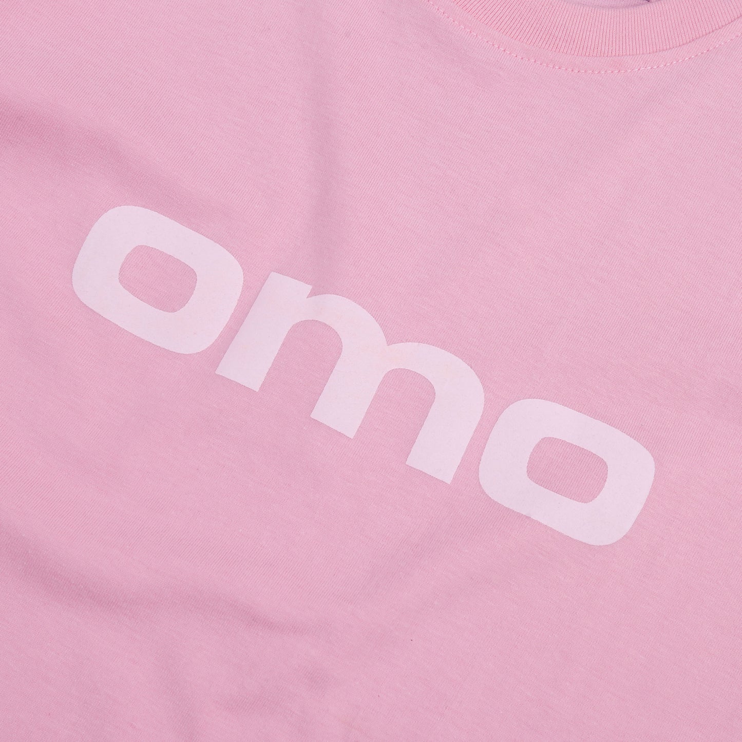 OMO Logo Baby T-Shirt in Pink