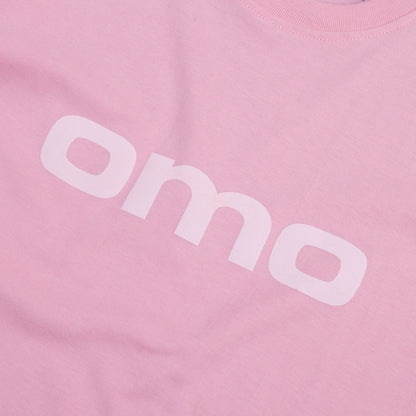 OMO Logo Baby T-Shirt in Pink
