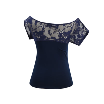 Zia Top in Navy