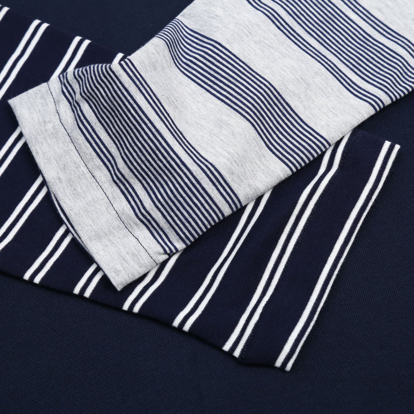 Long Sleeve Polo Stripes
