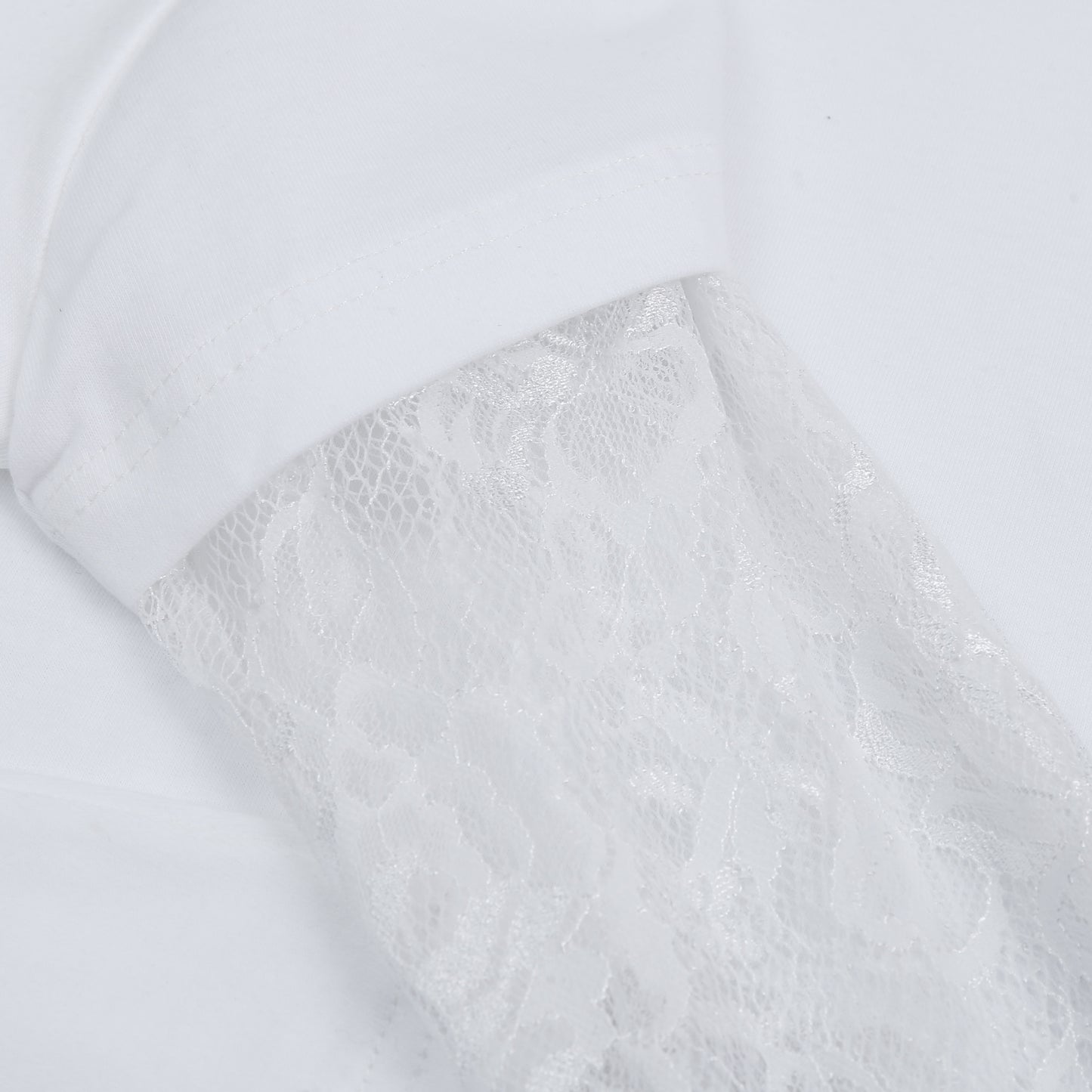 T-Shirt Over Lace