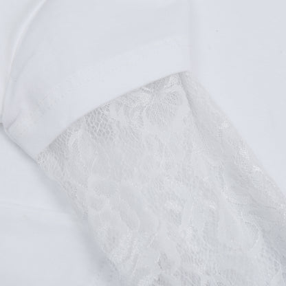 T-Shirt Over Lace