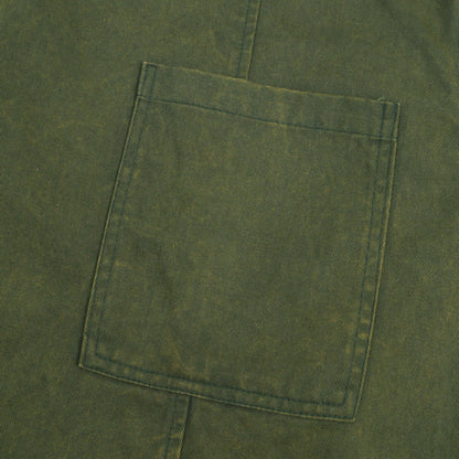 Washed Chore Jacket in Green