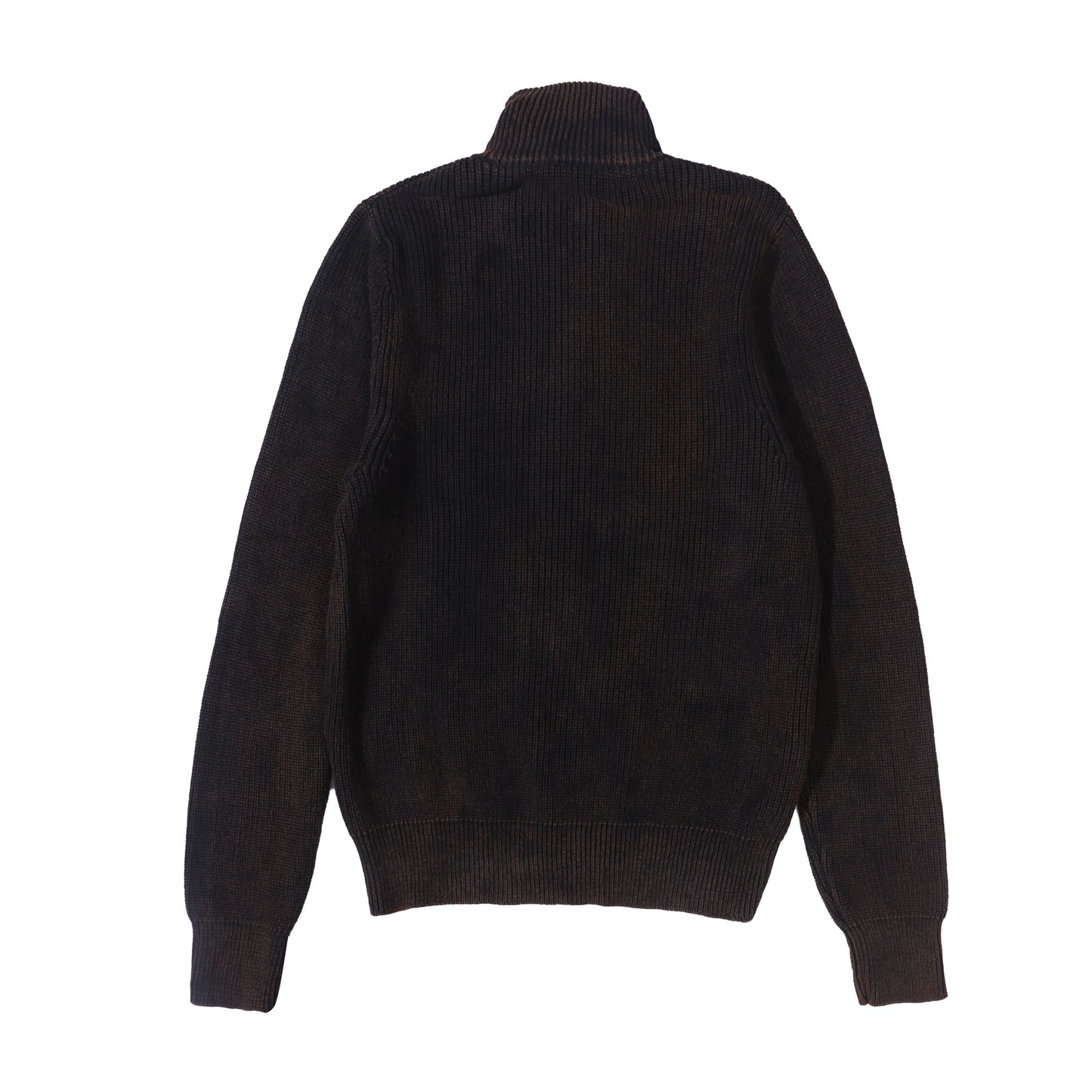 Washed Knit Zipped Jacket