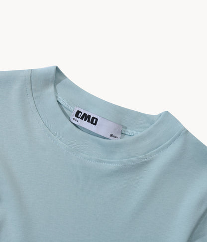 Pleated Tee in Mint