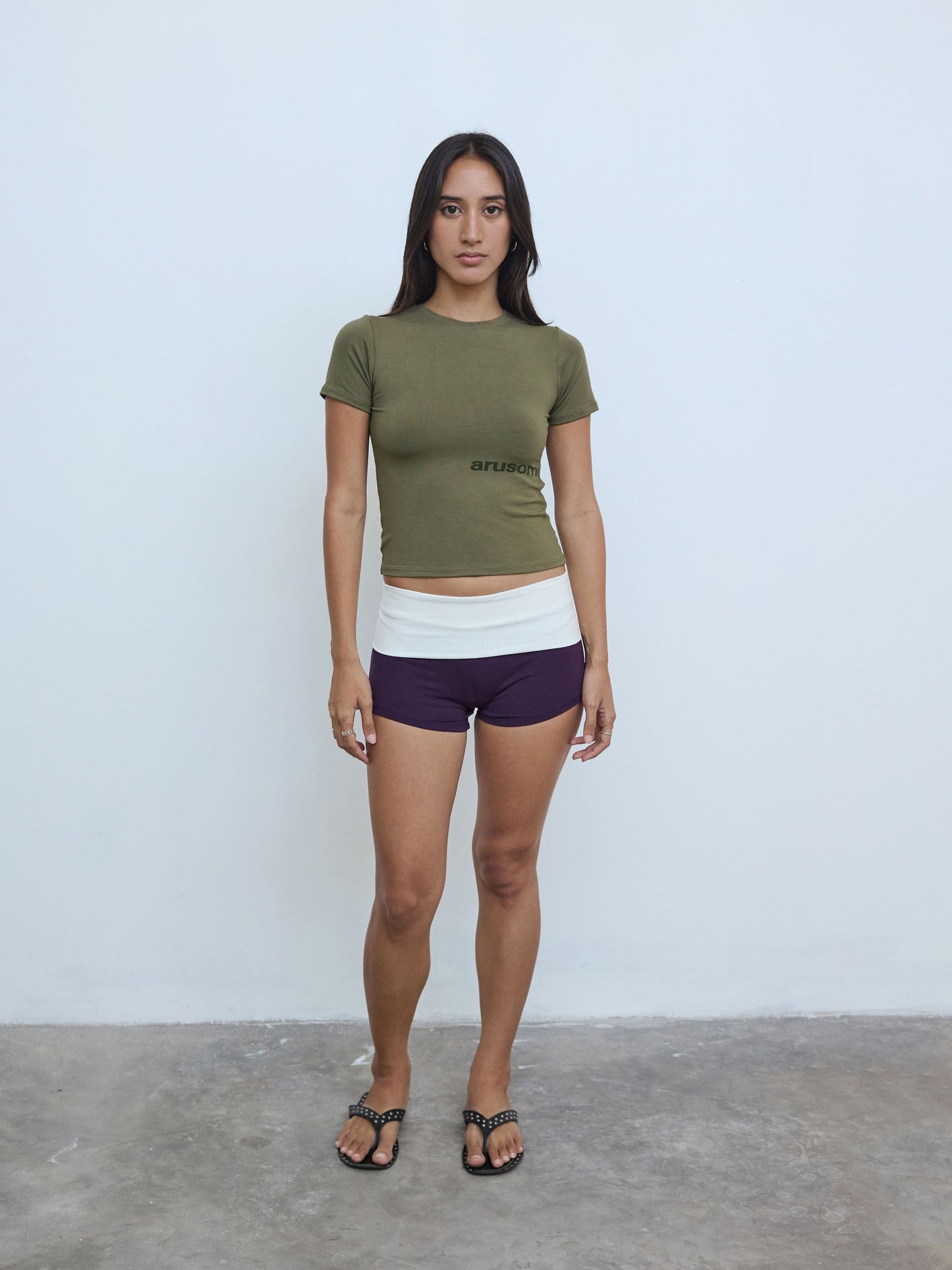 Merch Tee in Moss