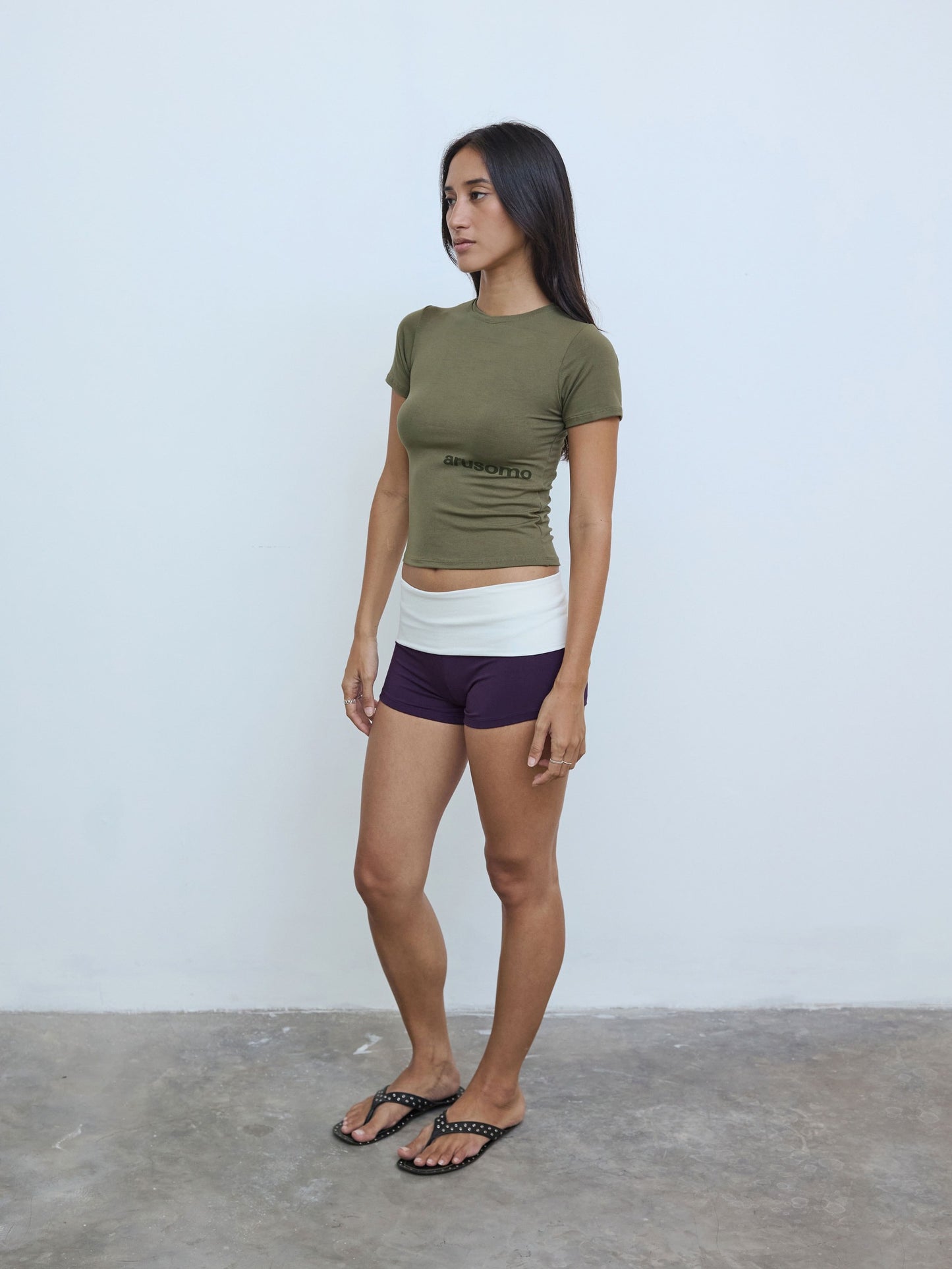 Merch Tee in Moss