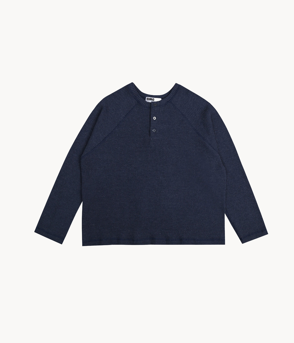 Henley Raglan Long Sleeve Top