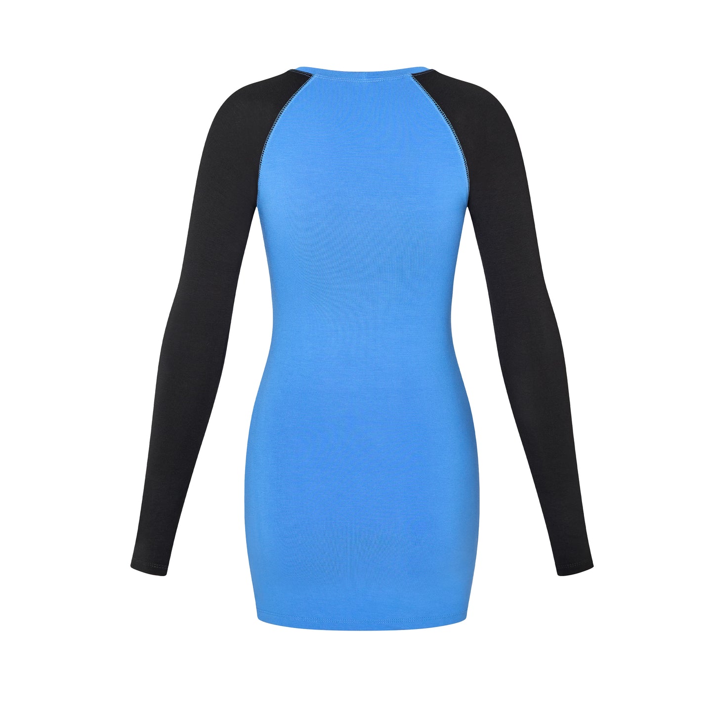 Raglan Mini Dress in Midnight/Blue