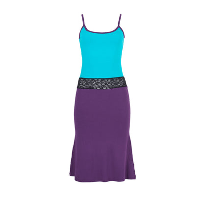 Sana Dress in Tosca/Purple