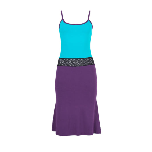 Sana Dress in Tosca/Purple