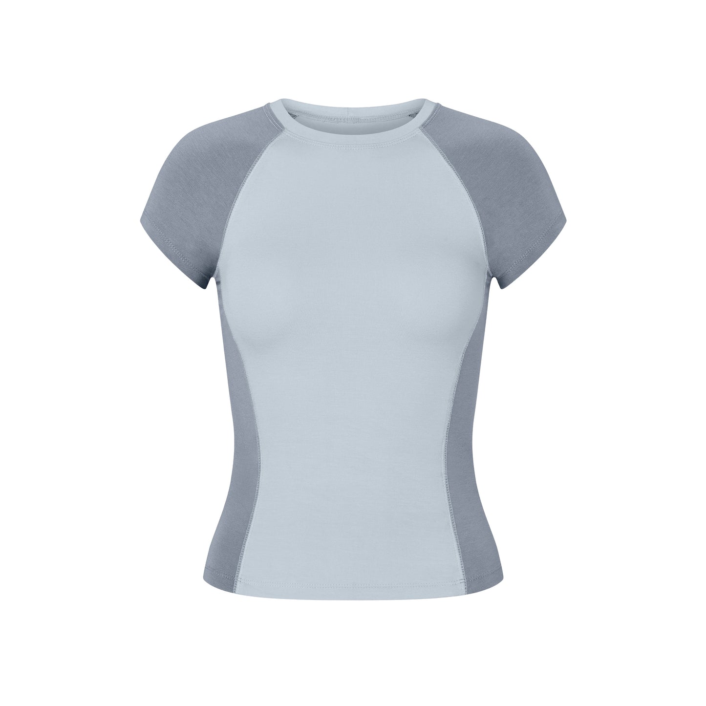 Raglan T-shirt in Stone/Sky
