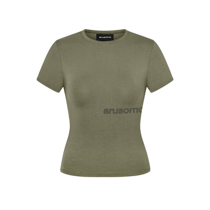 Merch Tee in Moss