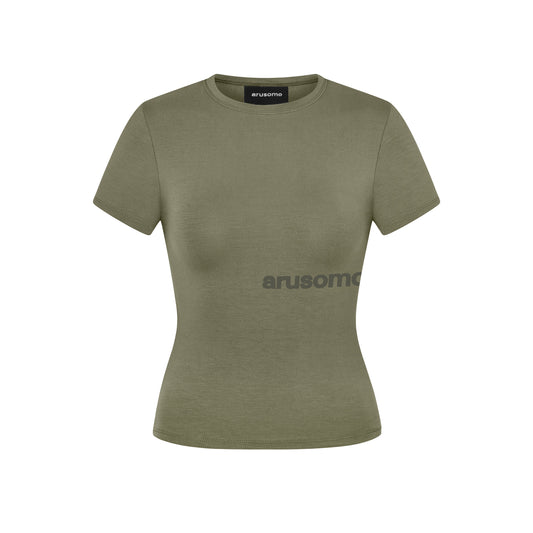 Merch Tee in Moss