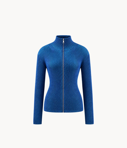 Gradient Knit Jacket