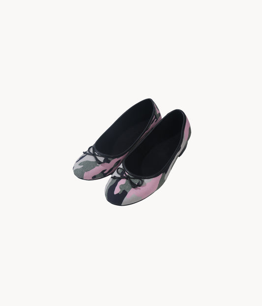 Camo Ballet Flats