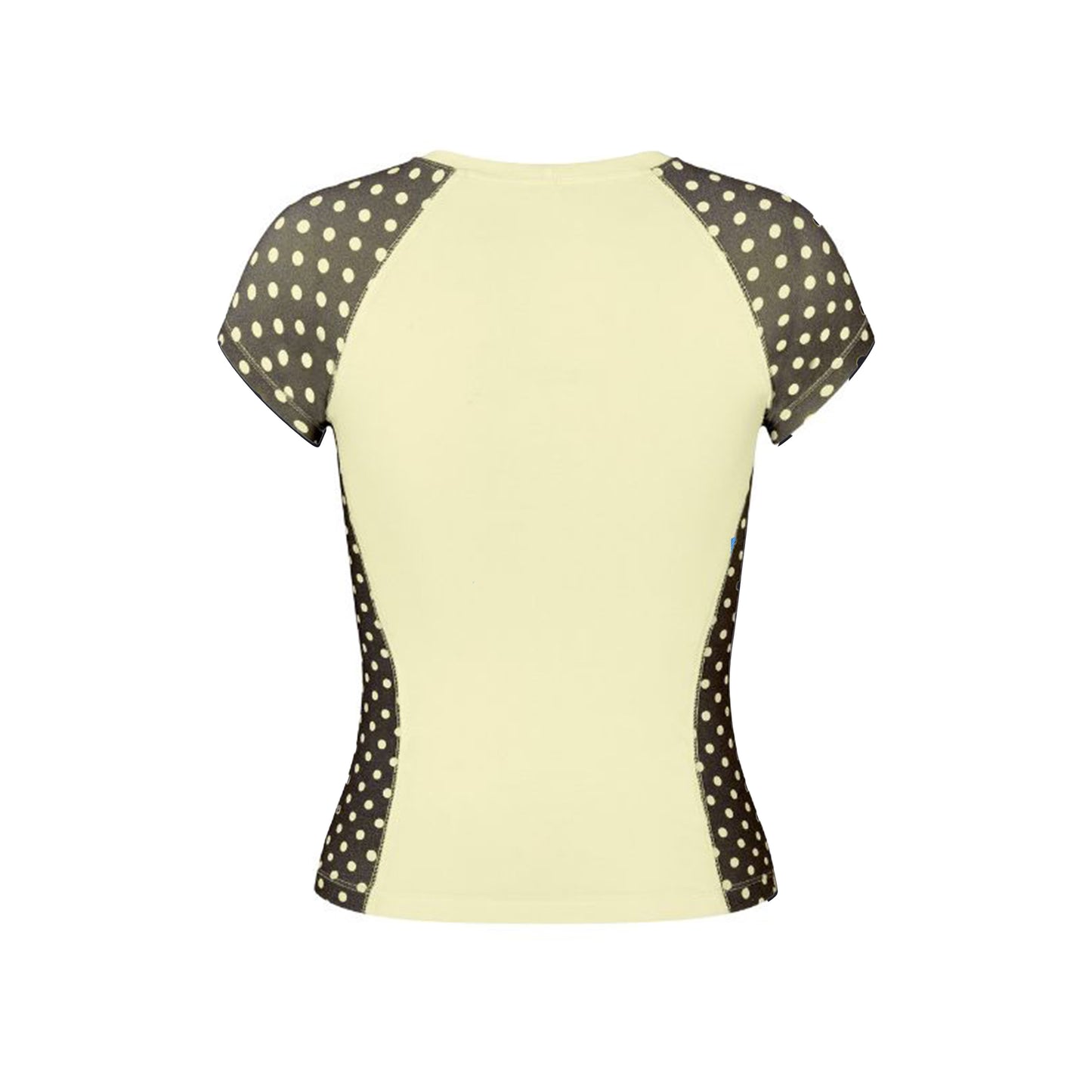 Raglan T-shirt in Polkadot/Yellow