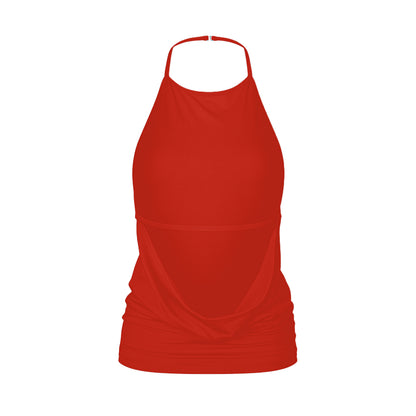 Backless Top in Red
