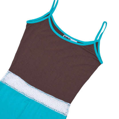 Sana Dress in Brown/Tosca
