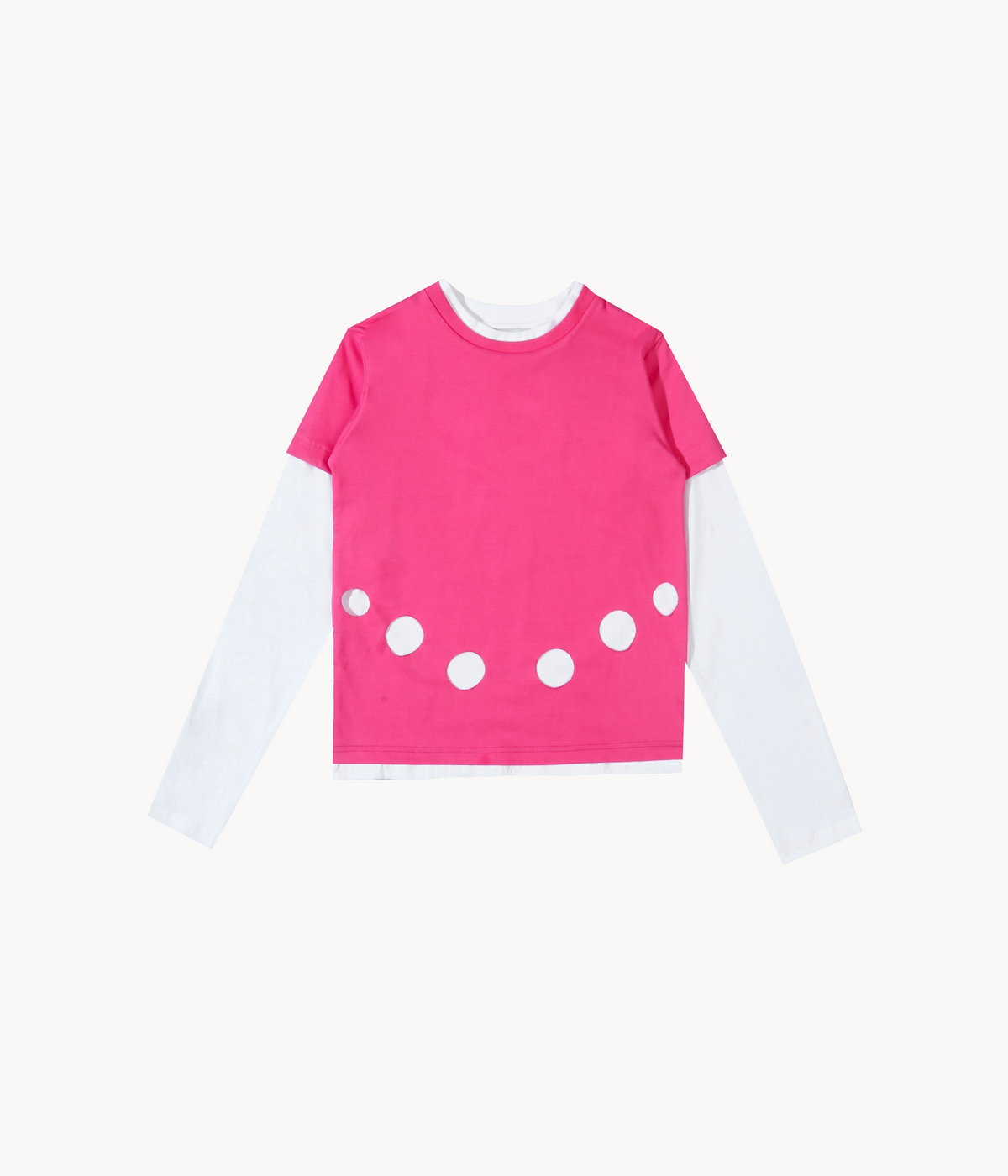 Pom Layered T-Shirt