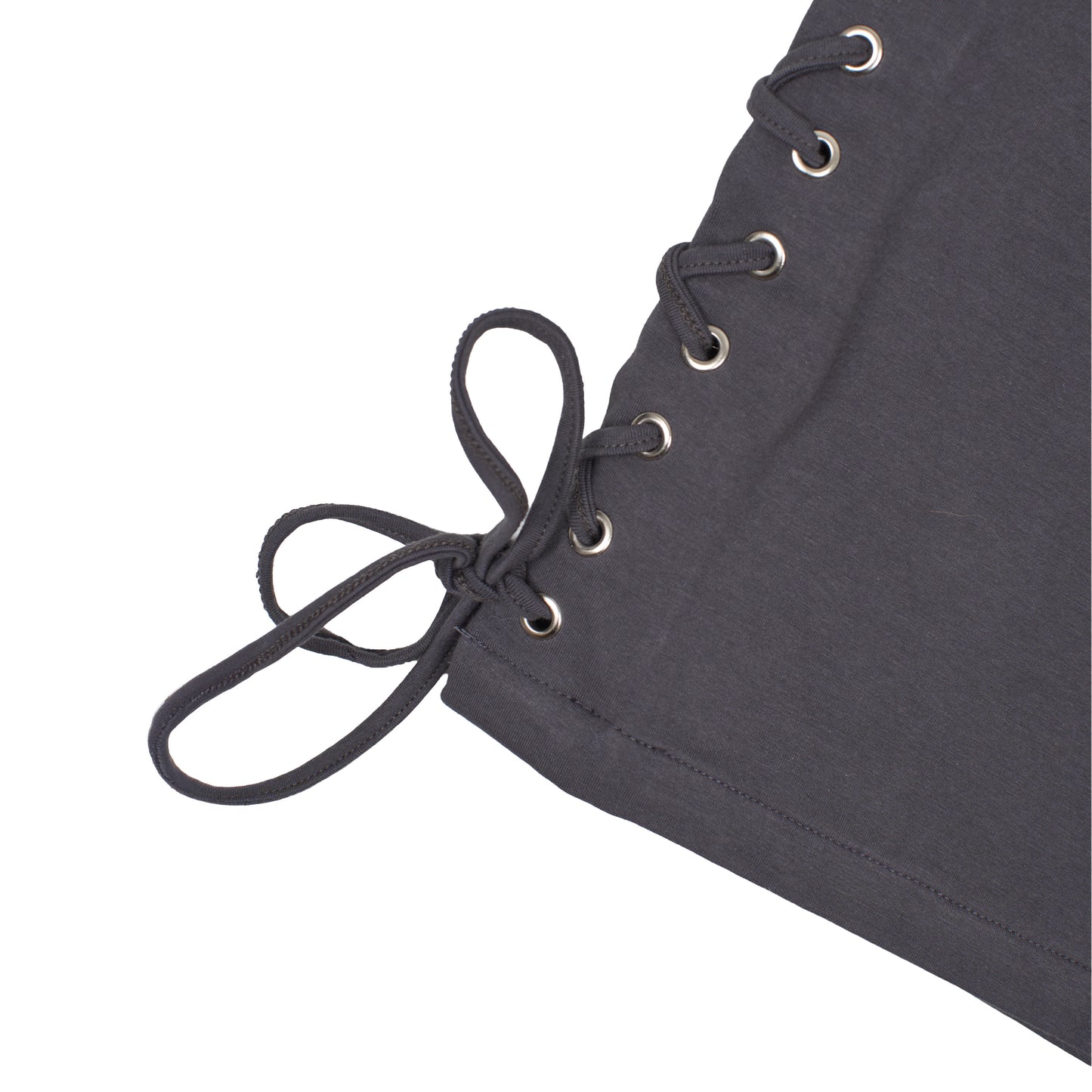 Cross One Shoulder in Dark Grey