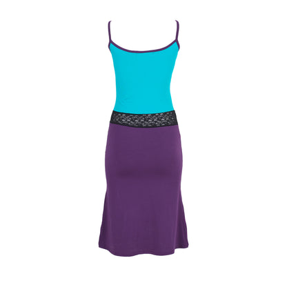 Sana Dress in Tosca/Purple