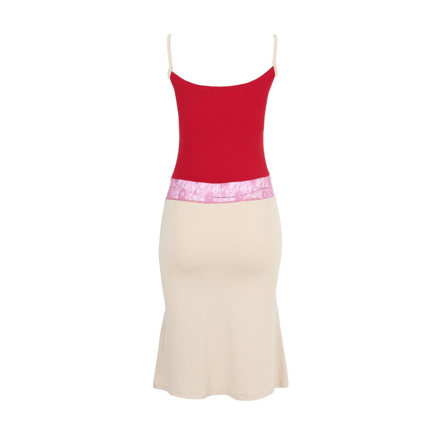Sana Dress in Red/Pink