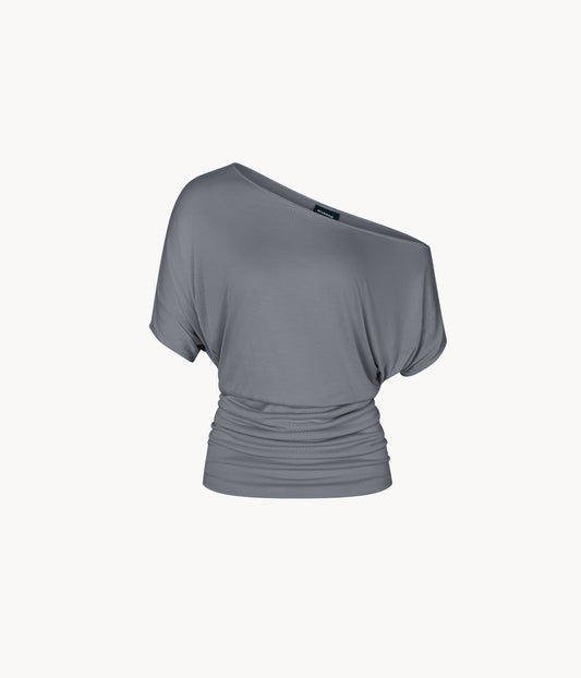 One Shoulder Draped Top
