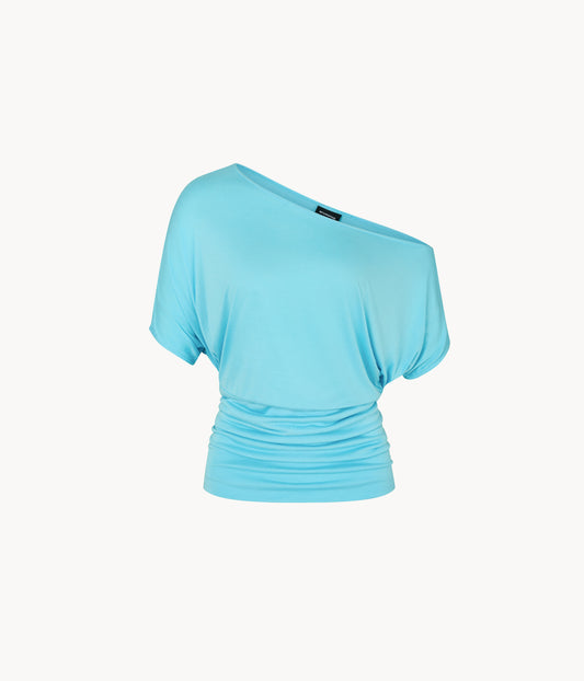 One Shoulder Draped Top