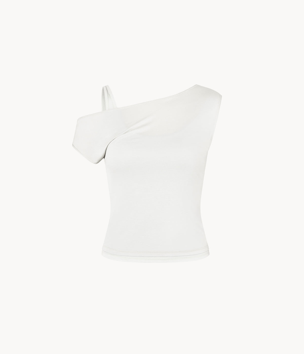 One Shoulder Layered Top