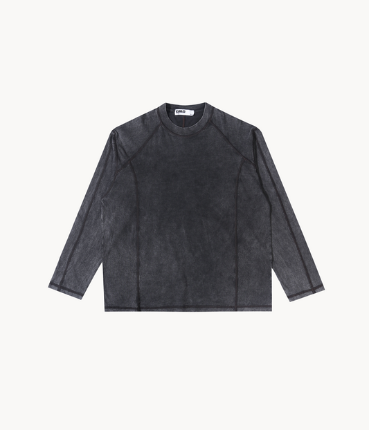 Raglan Washed Long Sleeve T-Shirt