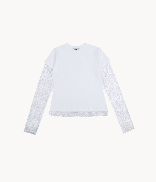 T-Shirt Over Lace