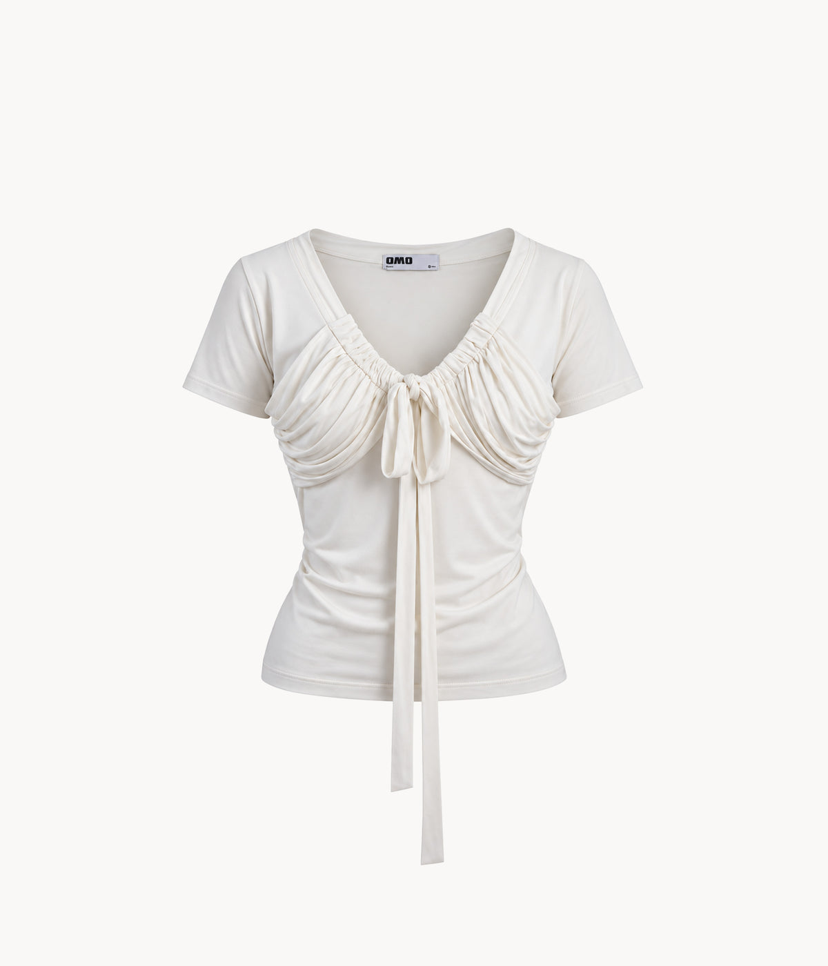 V-Neck Ruched Top
