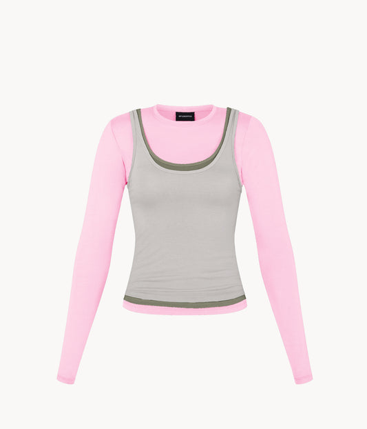 Long Sleeve Layered Top