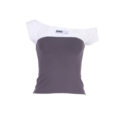 Zia Top in Black/White